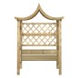 vidaXL Pergola con Panca e Tetto in Legno di Pino Impregnato vidaXL Pergola con Panca e Tetto in Legno di Pino Impregnato