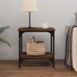 Tavolino Rovere Marrone 40x30x42 cm in Legno Multistrato Tavolino Rovere Marrone 40x30x42 cm in Legno Multistrato