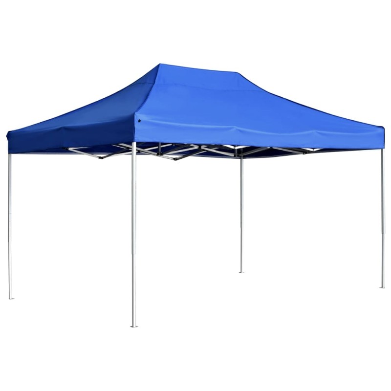 vidaXL Gazebo Professionale Pieghevole Alluminio 4,5x3 m Blu vidaXL Gazebo Professionale Pieghevole Alluminio 4,5x3 m Blu