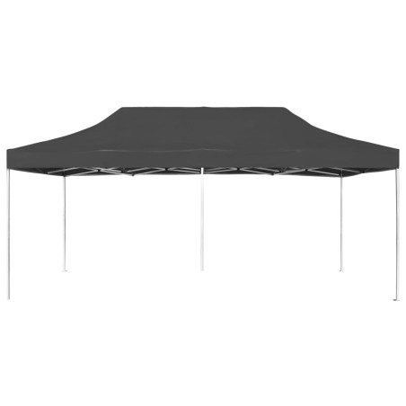 vidaXL Gazebo Professionale Pieghevole Alluminio 6x3 m Antracite