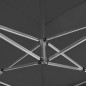 vidaXL Gazebo Professionale Pieghevole Alluminio 6x3 m Antracite vidaXL Gazebo Professionale Pieghevole Alluminio 6x3 m Antracite