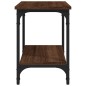 Tavolino Rovere Marrone 40x30x42 cm in Legno Multistrato Tavolino Rovere Marrone 40x30x42 cm in Legno Multistrato