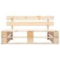 vidaXL Panca da Giardino su Pallet in Legno vidaXL Panca da Giardino su Pallet in Legno