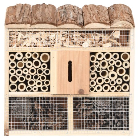 vidaXL Casetta per Insetti 30x10x30 cm in Legno di Abete