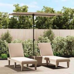 vidaXL Ombrellone da Giardino con Palo in Alluminio 2x1,5 m Talpa