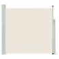 vidaXL Tenda Laterale Retrattile per Patio 170x300 cm Crema vidaXL Tenda Laterale Retrattile per Patio 170x300 cm Crema