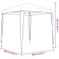 vidaXL Gazebo per Feste Professionale 2x2 m Verde vidaXL Gazebo per Feste Professionale 2x2 m Verde