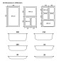 Coperchi per Teglie GN 1/2 2 pz in Acciaio Inox