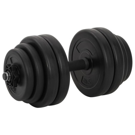 vidaXL Set Manubrio 15 kg