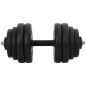 vidaXL Set Manubrio 15 kg vidaXL Set Manubrio 15 kg