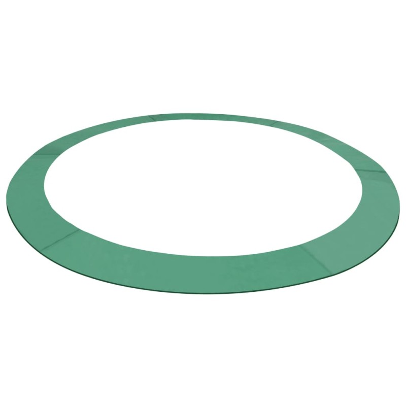 vidaXL Tampone di Sicurezza PE Verde per Trampolino Rotondo di 3,66 m vidaXL Tampone di Sicurezza PE Verde per Trampolino Rotondo di 3,66 m