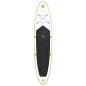 vidaXL Set Tavola Gonfiabile da SUP con Vela Verde e Bianco vidaXL Set Tavola Gonfiabile da SUP con Vela Verde e Bianco