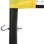 vidaXL Rete da Pallavolo Gialla e Nera 823x244 cm Tessuto PE vidaXL Rete da Pallavolo Gialla e Nera 823x244 cm Tessuto PE