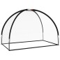 vidaXL Rete da Golf Nera 300x150x210 cm in Poliestere vidaXL Rete da Golf Nera 300x150x210 cm in Poliestere