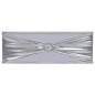 vidaXL Nastri Ornamentali per Sedie 25pz con Fibbia Diamantata Argento vidaXL Nastri Ornamentali per Sedie 25pz con Fibbia Diamantata Argento