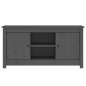 Mobile Porta TV Grigio 103x36,5x52 cm in Legno Massello di Pino Mobile Porta TV Grigio 103x36,5x52 cm in Legno Massello di Pino