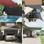 vidaXL Parasole a Vela Oxford Rettangolare 2,5x5 m Beige vidaXL Parasole a Vela Oxford Rettangolare 2,5x5 m Beige