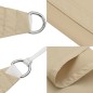 vidaXL Parasole a Vela Oxford Rettangolare 2,5x5 m Beige vidaXL Parasole a Vela Oxford Rettangolare 2,5x5 m Beige
