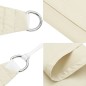 vidaXL Parasole a Vela Oxford Triangolare 3x3x4,24 m Crema vidaXL Parasole a Vela Oxford Triangolare 3x3x4,24 m Crema