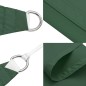vidaXL Parasole a Vela in Tela Oxford Quadrato 4,5x4,5 m Verde Scuro vidaXL Parasole a Vela in Tela Oxford Quadrato 4,5x4,5 m Verde Scuro