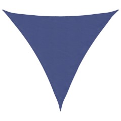 vidaXL Parasole a Vela Oxford Triangolare 4x4x4 m Blu