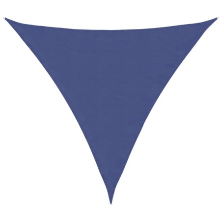 vidaXL Parasole a Vela Oxford Triangolare 4x4x4 m Blu