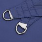 vidaXL Parasole a Vela Oxford Triangolare 4x4x4 m Blu vidaXL Parasole a Vela Oxford Triangolare 4x4x4 m Blu