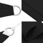 vidaXL Parasole a Vela Oxford Rettangolare 3x4 m Nero vidaXL Parasole a Vela Oxford Rettangolare 3x4 m Nero