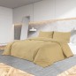 vidaXL Set Copripiumino Tortora 140x200 cm in Microfibra Leggera vidaXL Set Copripiumino Tortora 140x200 cm in Microfibra Leggera