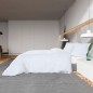 vidaXL Set Copripiumino Bianco 220x240 cm in Microfibra Leggera vidaXL Set Copripiumino Bianco 220x240 cm in Microfibra Leggera