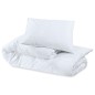 vidaXL Set Copripiumino Bianco 220x240 cm in Microfibra Leggera vidaXL Set Copripiumino Bianco 220x240 cm in Microfibra Leggera