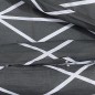 vidaXL Set Copripiumino Grigio 140x200 cm in Cotone vidaXL Set Copripiumino Grigio 140x200 cm in Cotone