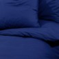 vidaXL Set Copripiumino Blu Marino 260x240 cm in Cotone vidaXL Set Copripiumino Blu Marino 260x240 cm in Cotone