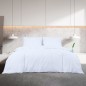vidaXL Set Copripiumino Bianco 200x220 cm in Cotone vidaXL Set Copripiumino Bianco 200x220 cm in Cotone