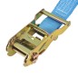 vidaXL Cinghie d'Ancoraggio 4 pz a Cricchetto 2 T 6mx38mm Blu vidaXL Cinghie d'Ancoraggio 4 pz a Cricchetto 2 T 6mx38mm Blu