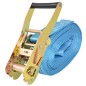 vidaXL Cinghie d'Ancoraggio 4 pz a Cricchetto 4 T 8mx50mm Blu vidaXL Cinghie d'Ancoraggio 4 pz a Cricchetto 4 T 8mx50mm Blu