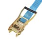 vidaXL Cinghie d'Ancoraggio 4 pz a Cricchetto 4 T 8mx50mm Blu vidaXL Cinghie d'Ancoraggio 4 pz a Cricchetto 4 T 8mx50mm Blu