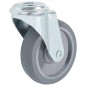 vidaXL Ruote Girevoli con Foro per Bulloni 4 pz 100 mm vidaXL Ruote Girevoli con Foro per Bulloni 4 pz 100 mm
