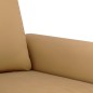 vidaXL Set di Divani 2 pz con Cuscini Marrone in Velluto vidaXL Set di Divani 2 pz con Cuscini Marrone in Velluto
