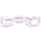 vidaXL Set Divani 3 pz con Cuscini Crema in Tessuto Microfibra vidaXL Set Divani 3 pz con Cuscini Crema in Tessuto Microfibra