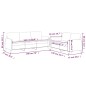 vidaXL Set di Divani 2 pz con Cuscini Tortora in Tessuto vidaXL Set di Divani 2 pz con Cuscini Tortora in Tessuto