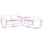vidaXL Set di Divani 2 pz con Cuscini Grigio in Similpelle