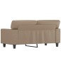 vidaXL Divano a 2 Posti Cappuccino 140 cm in Similpelle vidaXL Divano a 2 Posti Cappuccino 140 cm in Similpelle