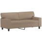 vidaXL Divano a 2 Posti Cappuccino 140 cm in Similpelle vidaXL Divano a 2 Posti Cappuccino 140 cm in Similpelle