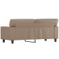vidaXL Divano a 2 Posti Cappuccino 140 cm in Similpelle vidaXL Divano a 2 Posti Cappuccino 140 cm in Similpelle