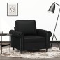 vidaXL Poltrona Nera 60 cm in Similpelle vidaXL Poltrona Nera 60 cm in Similpelle