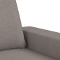 vidaXL Set di Divani 2 pz Tortora in Tessuto vidaXL Set di Divani 2 pz Tortora in Tessuto
