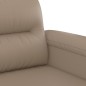 vidaXL Set di Divani 2 pz con Cuscini cappuccino in Similpelle vidaXL Set di Divani 2 pz con Cuscini cappuccino in Similpelle