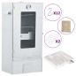 vidaXL Forno Affumicatore BBQ Generatore Fumo Freddo Acciaio Zincato vidaXL Forno Affumicatore BBQ Generatore Fumo Freddo Acciaio Zincato