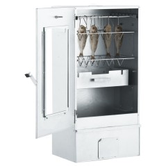 vidaXL Forno Affumicatore BBQ Generatore Fumo Freddo Acciaio Zincato